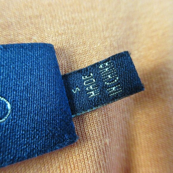 House of Harlow 1960 Mirtha Midi Dress S Orange Rayon Ruched Stretch Party 402 - Picture 3 of 12